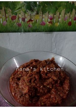Foto resep Sambel bajak terasi