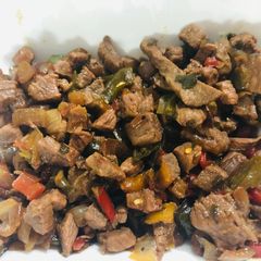 A picture of Beef sising.