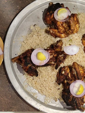 Simple Way Make Recipe Grilled chicken with Mandi rice that is So Delicious, Perfect}