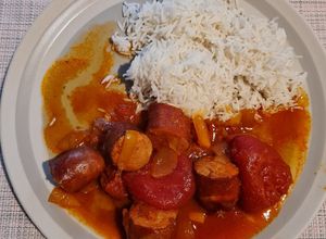 Une photo de Rougail saucisse à ma façon au Cookeo