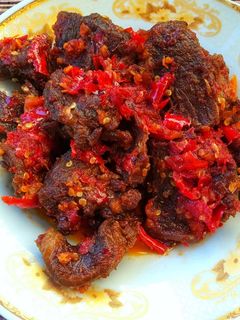 Foto resep 241. DENDENG BALADO