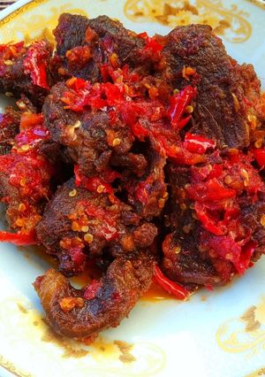 Foto resep 241. DENDENG BALADO