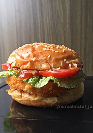 Foto resep Burger Praktis