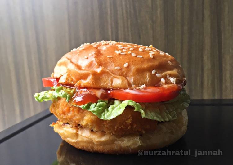 PATUT DICOBA! Resep Burger Praktis