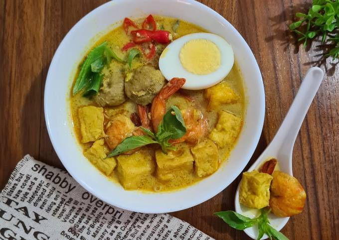 Laksa Udang Sederhana