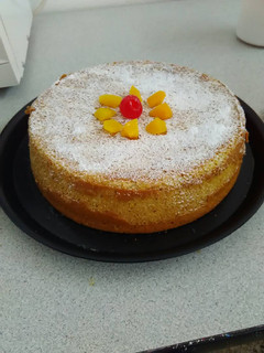Una foto de Pan de elote