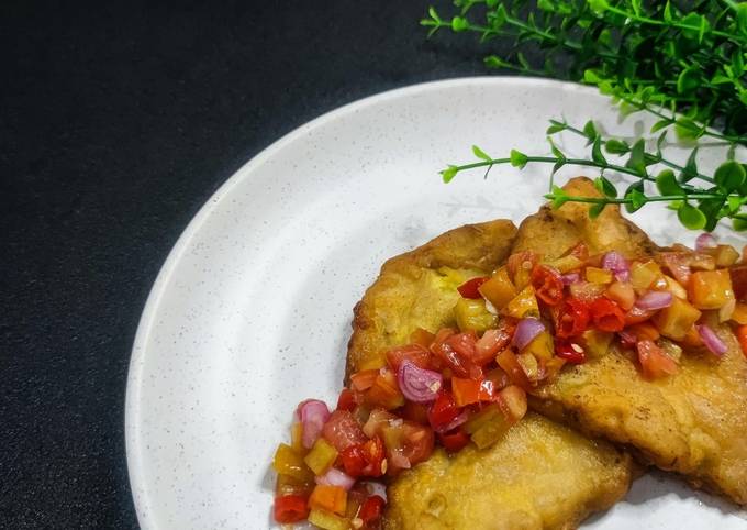 Resep Telur Dadar Crispy Sambal Dabu Dabu Resep Telur Dadar Crispy Sambal Dabu Dabu
