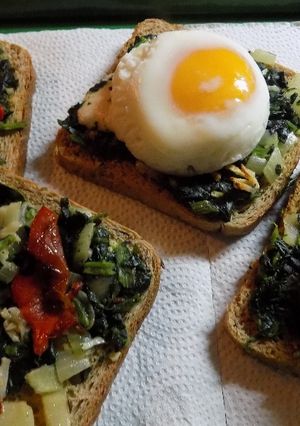 Una foto de Tostados de verdura de Cuaresma