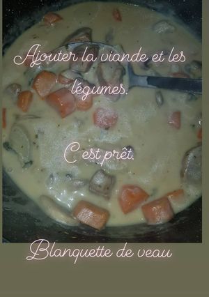 A picture of Blanquette de Veau.