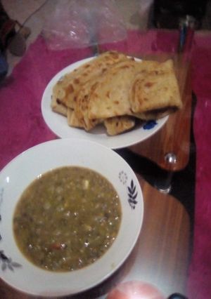 A picture of Soft coconut chapati.