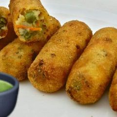 A picture of Veg croquettes.