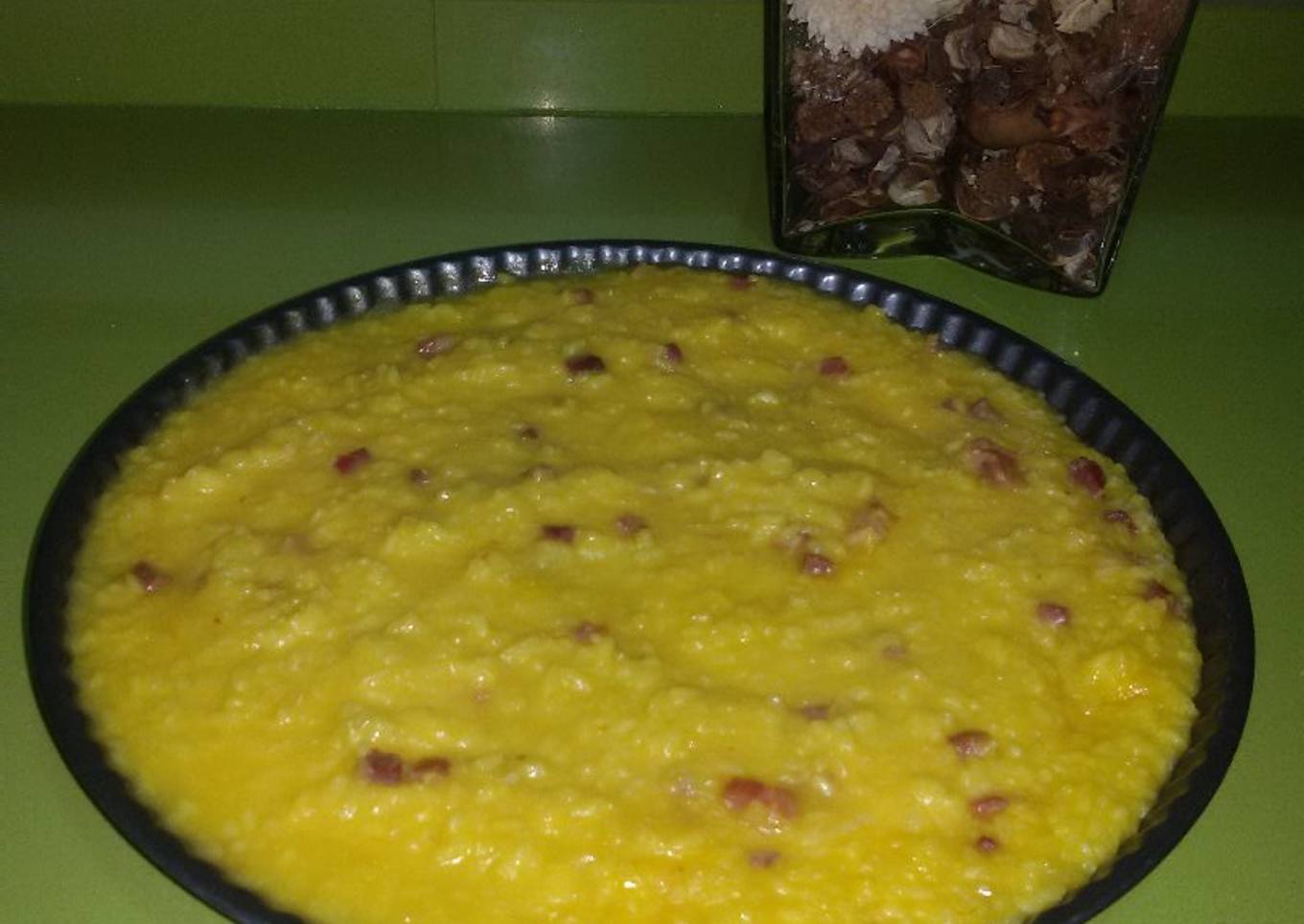 Risotto a la milanesa con thermomix