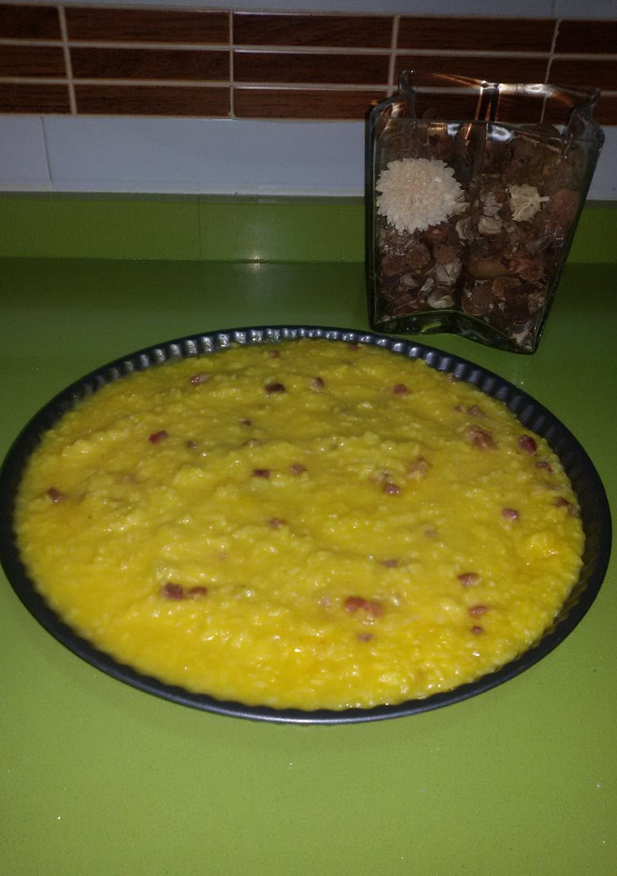 Una foto de Risotto a la milanesa con thermomix