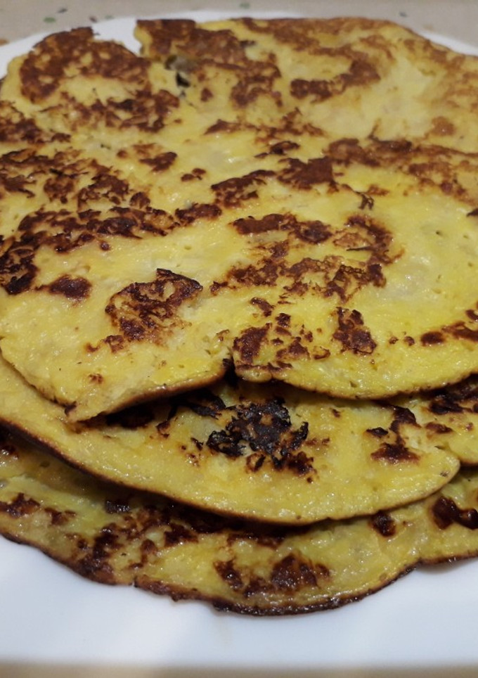 Una foto de Tortitas de plátano