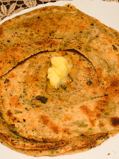 A picture of Dried Mint Paratha.