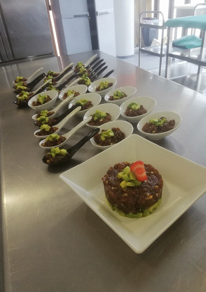 Una foto de Tartar de atún