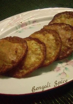 A picture of Bangladeshi Palmyra/ ice apple/ Palm Fruit Malpua recipe 🍲.