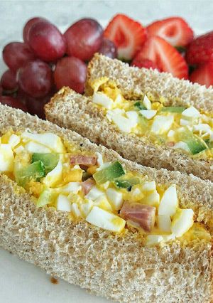 Foto resep Egg Salad Sandwich Simple