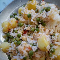 A picture of Left over rice.
