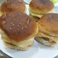A picture of Chicken burger.