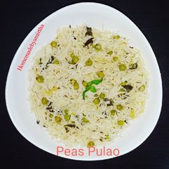 A picture of Peas pulao.
