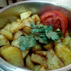 A picture of Simple Fry Aloo.