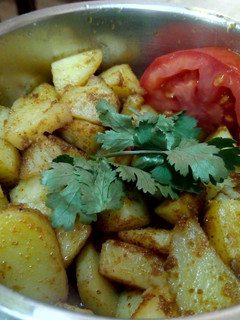 A picture of Simple Fry Aloo.
