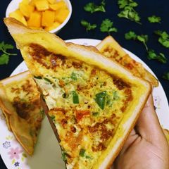 A picture of No bread Egg Toast.