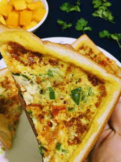 A picture of No bread Egg Toast.