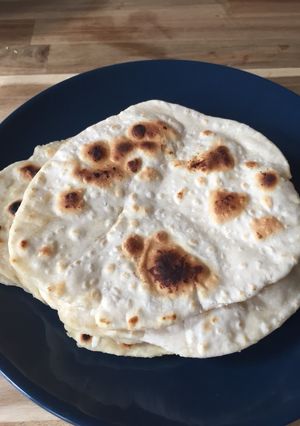 A picture of Organic simple Chapati.