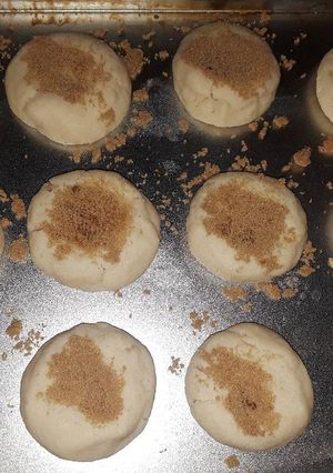 A picture of 3 ingredient sugar cookies.
