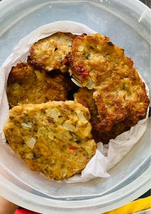 Una foto de Croquetas de Jurel y Atún en Sartén