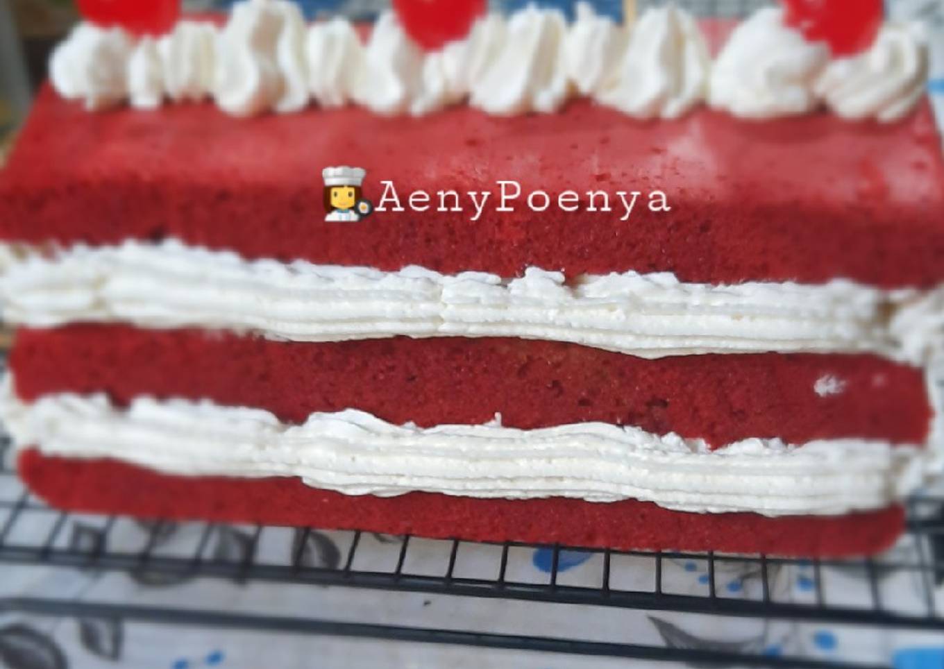 Red velvet cake kukus Merah Putih ๐ฎ๐ฉ