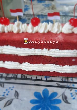 Resep Red Velvet Cake Kukus Merah Putih 🇮🇩 oleh Aeny Poenya ( 7540416 ...