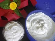 A picture of creamy cheese spread
