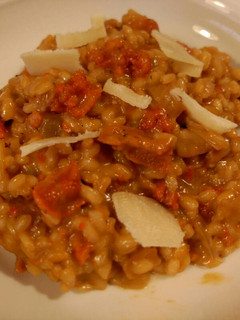 Una foto de Risotto de erizos de mar