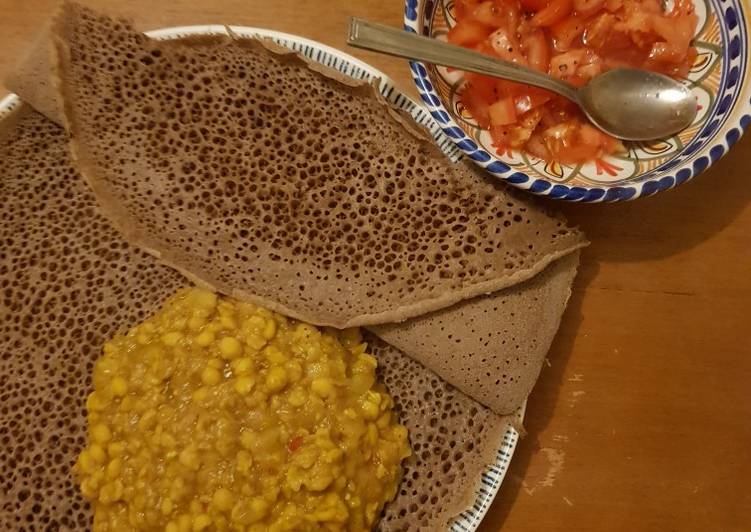 Recipe of Speedy Ethiopian Split Chickpeas Stew (Ye Kik Alicha Wot)