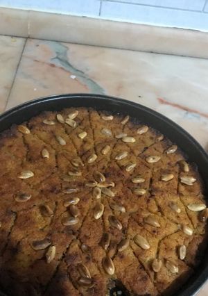 A picture of Simple Baked Kibbeh (No Grinder Needed).
