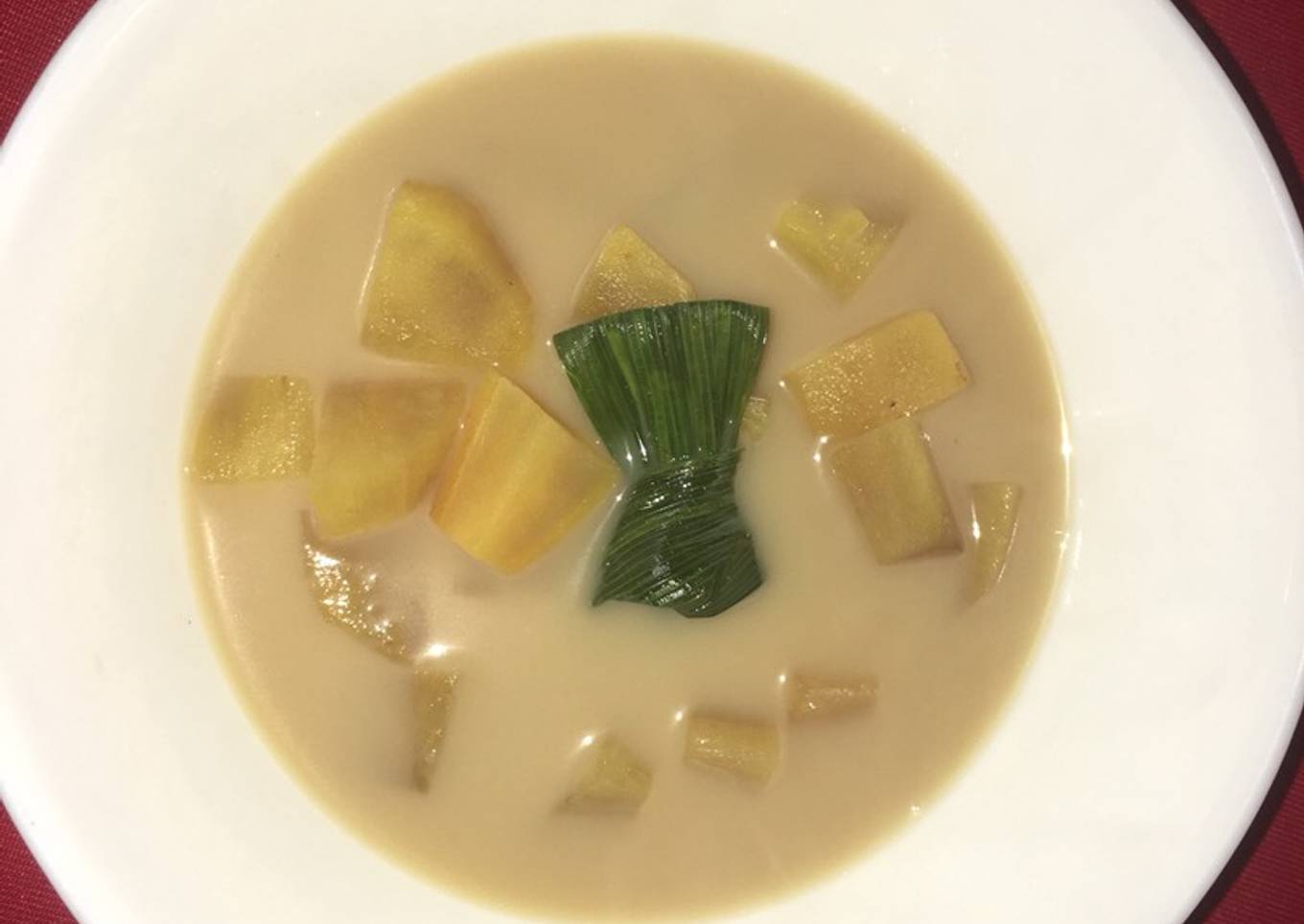 Kolak Ubi Cilembu Daun Pandan