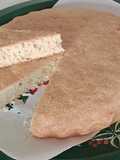 Tarta con castañas de cajú al coñac