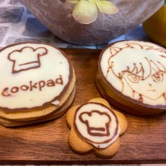 A picture of Cookpad White Chocolate Cookies.