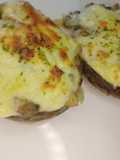 Portobellos gratinados