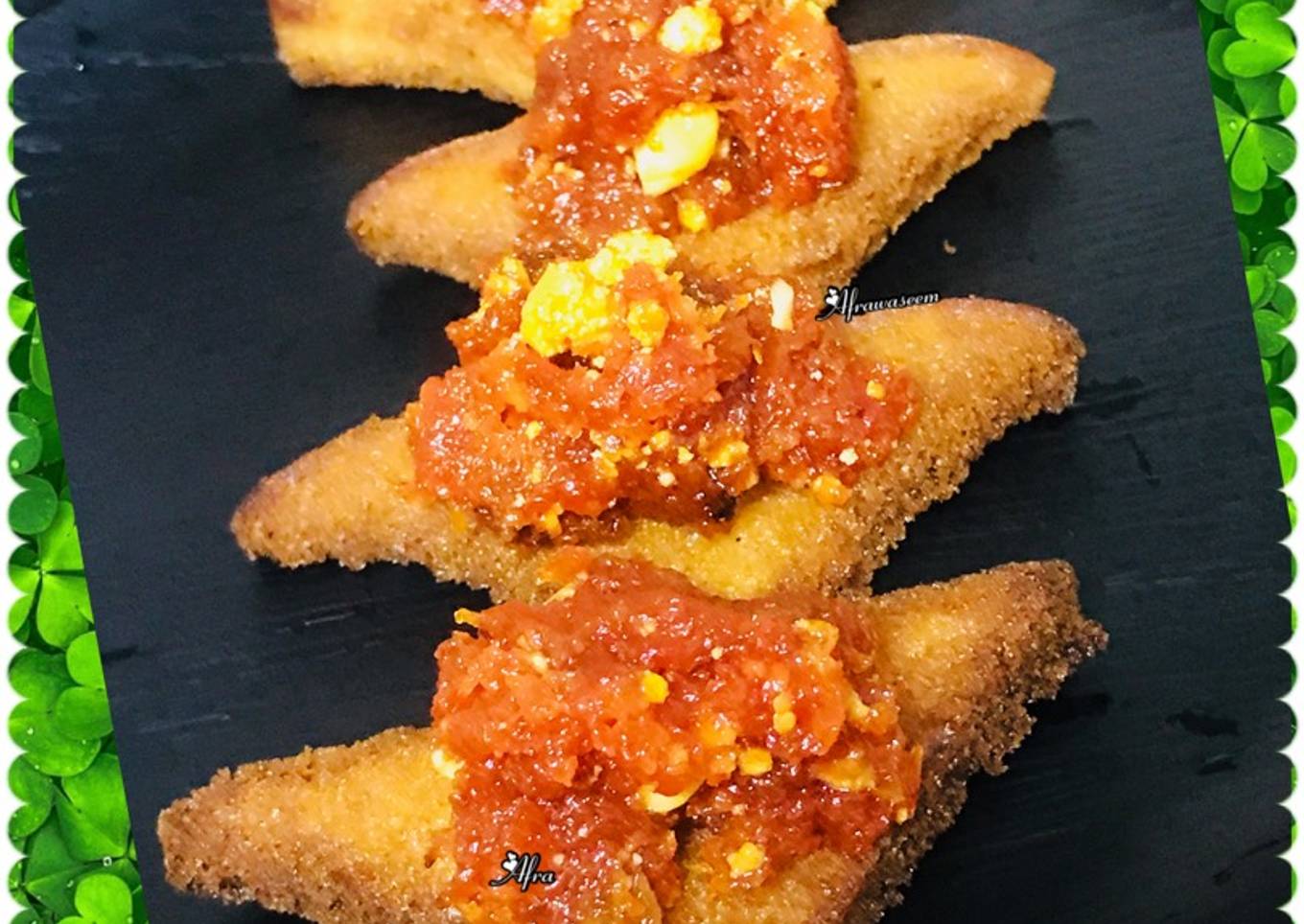 Shahi halwa bites