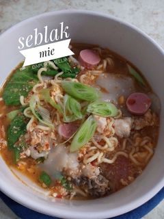 Foto resep Seblak mie