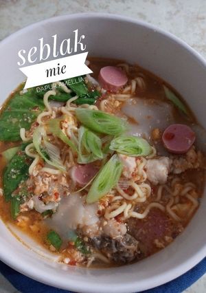 Foto resep Seblak mie