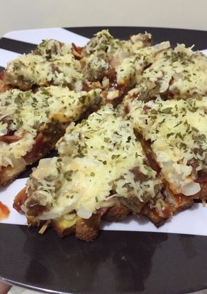 Foto resep 79 - Pizza Roti Tawar