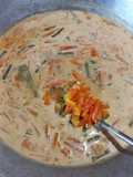 Sayur lodeh pepaya & kacang panjang jadul