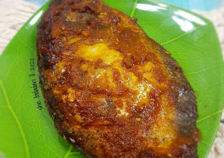 Resep Gurame Panggang madu (oven) Anti Gagal