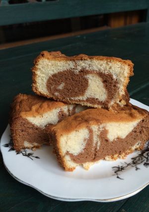 Foto resep Cake Nutrijell chocolava (Chocolate Guava)