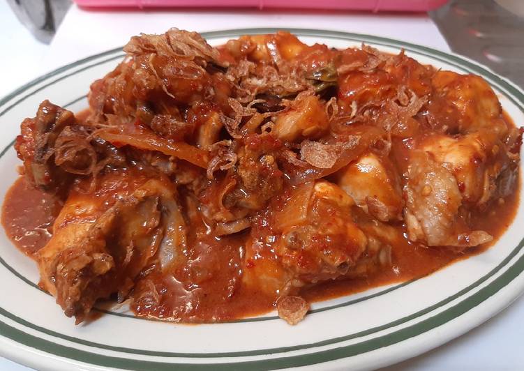 Bumbu mengolah Ayam habang khas banjar Anti Gagal